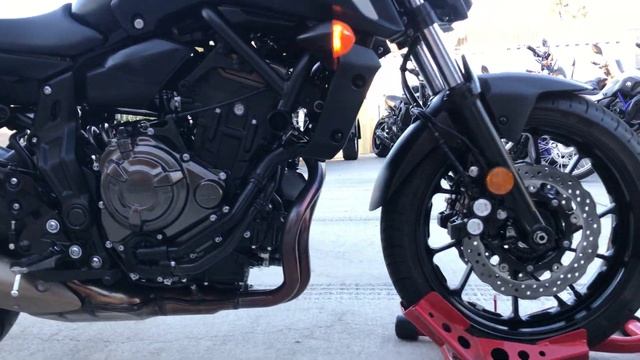 Onyx Moto / 2020 Yamaha MT-07 / Sport Bike Walk Around Clip смотреть онлайн