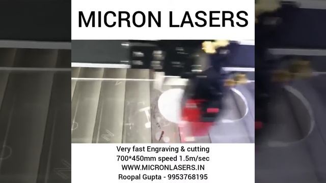 MICRON LASERS SUPERFAST ENGRAVING & CUTTING LASER 700*450MM WORKING AREA смотреть онлайн