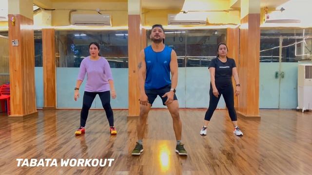TABATA WORKOUT BY SURESH FITNESS NAVI MUMBAI INDIA смотреть онлайн