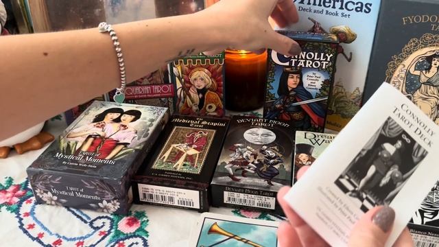 Обзор моей новой колоды CONNOLLY TAROT и всех моих колод от U.S.GAMES смотреть онлайн