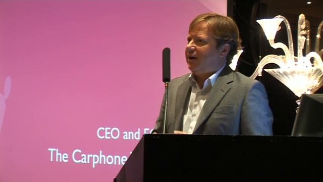 Charles Dunstone on Stalkie and The Extra Mile Partnership смотреть онлайн