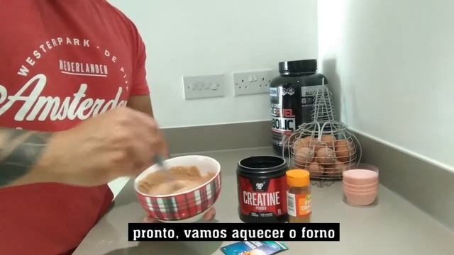 Whey Protein Muffin with Creatine I Muffin de Whey Protein com Creatina смотреть онлайн