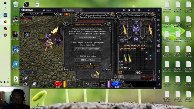 DEVILZMU-EXTREME: HOW TO MAKE CHAOS WEAPON PLUS BASIC WING CREATION [TAGALOG] смотреть онлайн