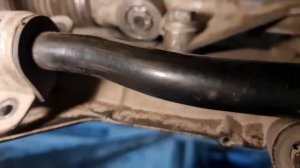 снятие рулевой рейки на весте без снятия подрамника