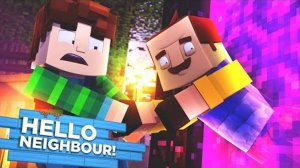 ПОРТАЛ СОСЕДА В МИР МЕРТВЫХ! ПРИВЕТ СОСЕД В МАЙНКРАФТ [перезалив]