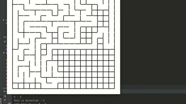 Depth First Search recursive backtracker for fun maze generation using glut library смотреть онлайн