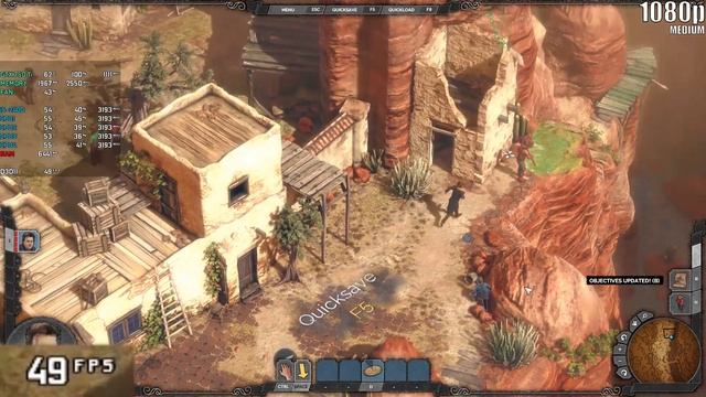 Desperados III Gameplay (GTX 750 TI | I5-2400 | 8GB RAM)