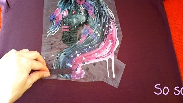 How To Use Iron On Stickers Or Heat Transfer Stickers For Clothes смотреть онлайн