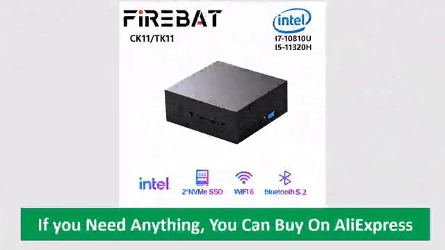 FIREBAT CK11 TK11 Mini PC