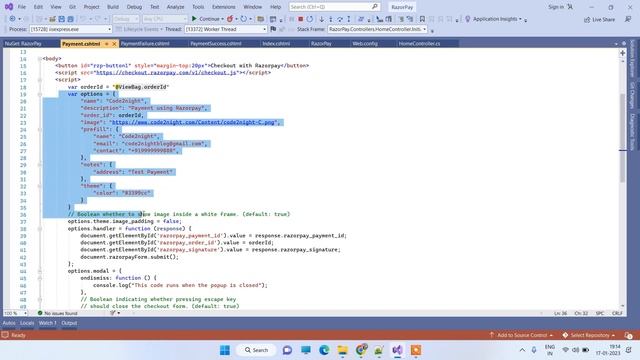 How to Implement RazorPay payment gateway in asp.net mvc смотреть онлайн
