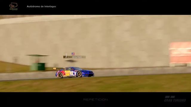 BMW M6 GT3 Red Bull Racing Interlagos Brasil Gran Turismo Sport смотреть онлайн
