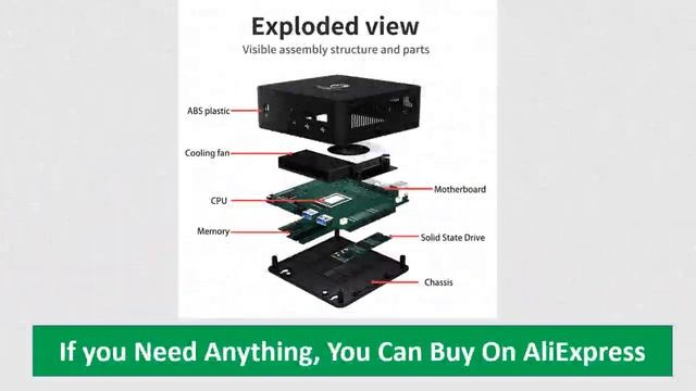 GenMachine Mini PC Gaming Computer