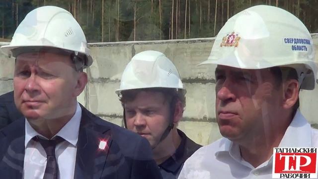 Евгений Куйвашев на мусоросортировочном комплексе