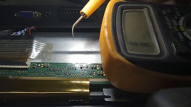 Ремонт матрицы LSC320AN10. Нет изображения. Ч1 смотреть онлайн