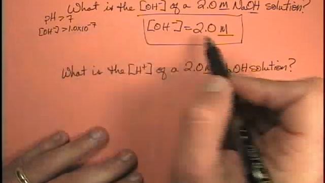 What is the [OH-] of a 2.0 M NaOH solution? смотреть онлайн