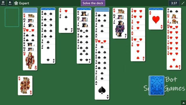 Microsoft Solitaire Collection - Spider - October 25 2021 смотреть онлайн