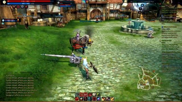 Tera Online Elin Berserker -Duel vs Lancer- смотреть онлайн