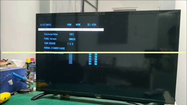 Menu Service mode Tv Led Sharp /4 cara membuka menu service Mode смотреть онлайн