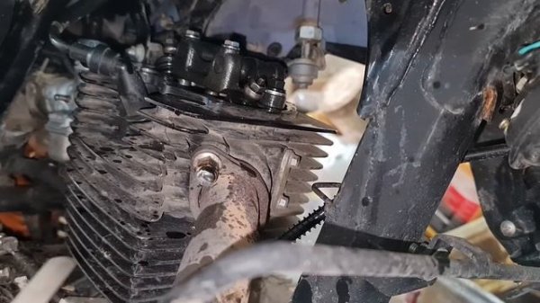 настройка клапанов на мотоцикле Stels Flex