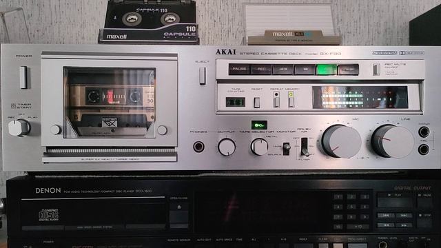 Akai GX-F80 часть вторая.....запись на хром