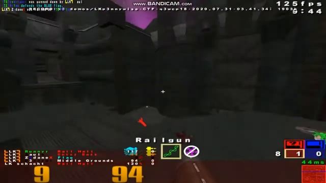 Quake 3 1 32 HORIZON 3W Q3WCP18 Gameplay смотреть онлайн