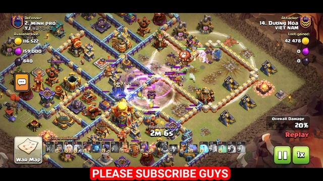 TH16 NEW ATTACK STRATEGY! Dragon With Clone Spell : CLASH OF CLANS смотреть онлайн