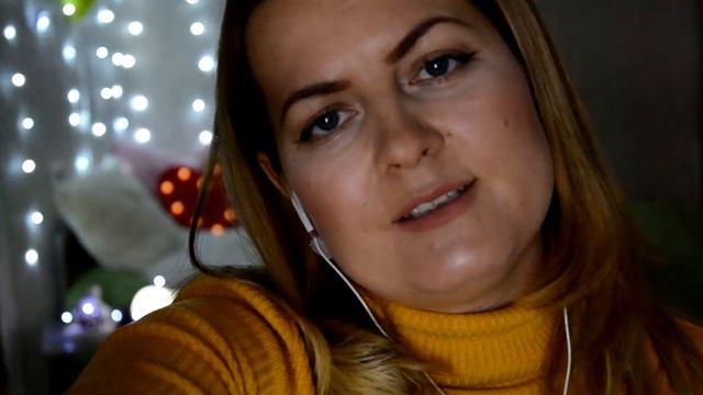 АСМР ПРИКОСНОВЕНИЯ к твоему личику ❄️НОВОГОДНИЙ ФОН #ASMRtop1