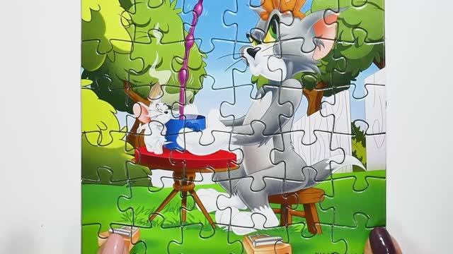 Том и Джерри. Собираем Пазлы для Детей - Tom and Jerry Puzzle for Kids смотреть онлайн