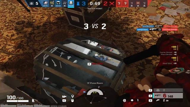 Tom Clancy's Rainbow Six Siege | when gamesense is key смотреть онлайн