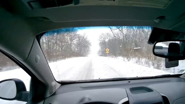 Driving in Snow with a Chevy Sonic (Jan 19 2019) смотреть онлайн