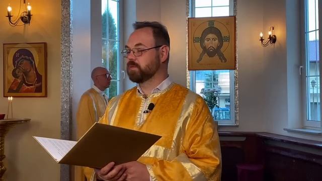 Вечерня на русском языке. Неделя 10-я по Пятидесятнице. 31 августа 2024 смотреть онлайн