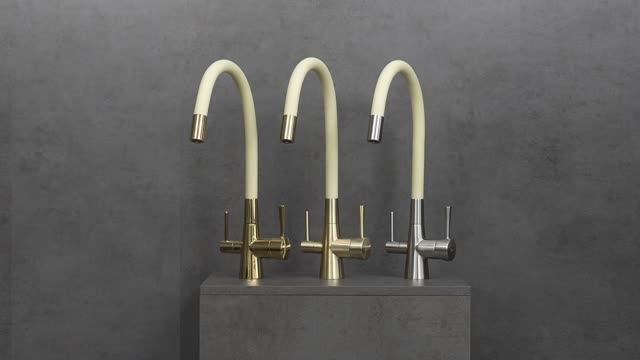 Смеситель Lemark Comfort LM3075B-Beige, LM3075G-Beige, LM3075BN-Beige для кухни смотреть онлайн