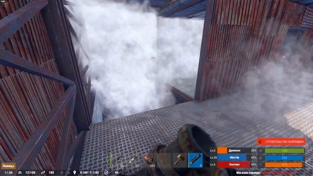 NEW RUST! РЕЙД СЕРНЫХ МАЖОРОВ! МНОГО ЛУТА! #11 смотреть онлайн