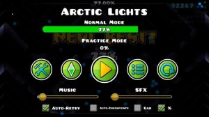[New hardest] Arctic Lights 100% (Extreme Demon) Geometry Dash