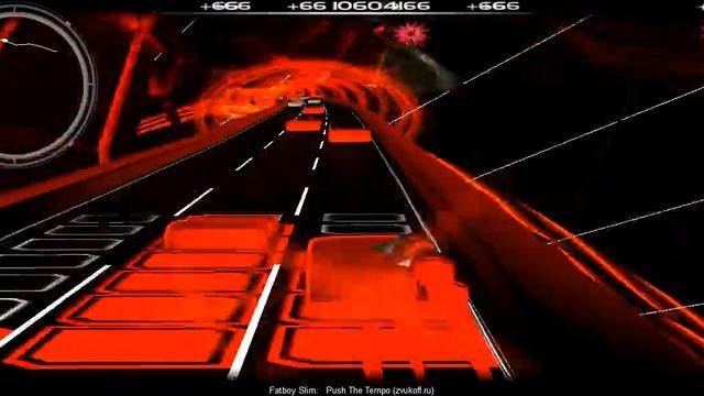 Audiosurf, Fatboy Slim - Push The Tempo, Mono смотреть онлайн