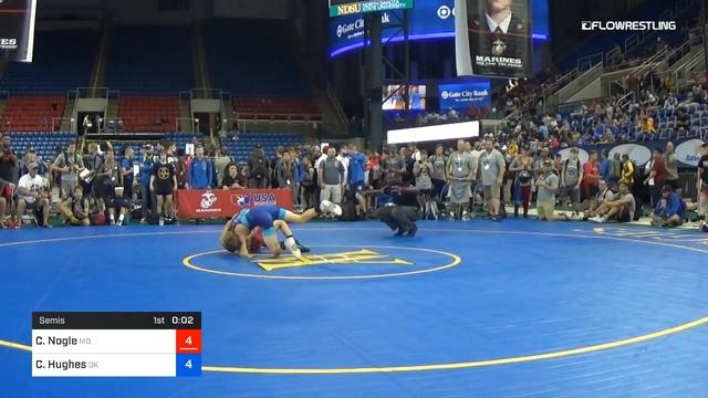 94 Lbs Semis Coleman Nogle Maryland Vs Cael Hughes Oklahoma смотреть онлайн