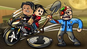 БАЙКЕРЫ (Хулиганская история в Роблоксе)