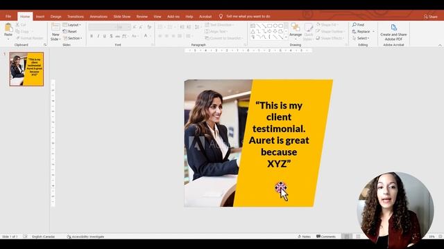 How to Create a Testimonial Post for Social Media Using Powerpoint смотреть онлайн