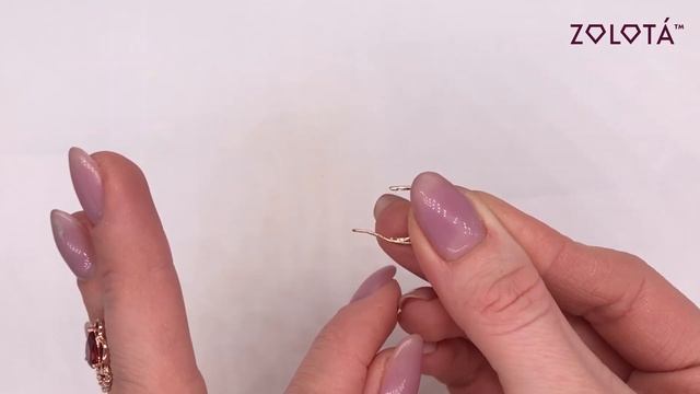 Серьги Xuping с красными фианитами (куб. цирконием) из медицинского золота (в позолоте) - ХР00460 смотреть онлайн