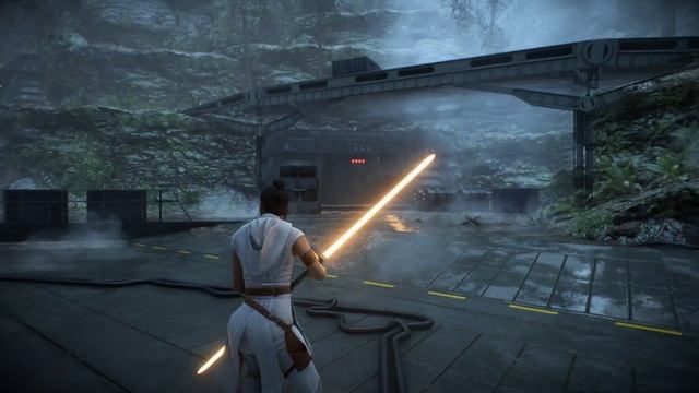 Star Wars Battlefront II (2017) Arcade Gameplay Endor - Rey Double Light Saber 4K