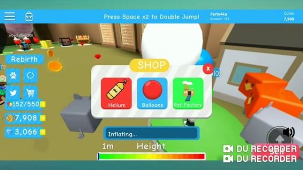 Надуваем шар! | Roblox