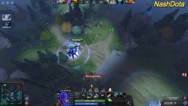 Dota 2 - New 7.27d Arc Warden Support Pro Skills Damage / NashDota Winner смотреть онлайн