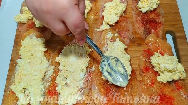 На Филе Выкладываю Начинку И Запекаю в Духовке!Супер Вкусные Рулеты из Курицы! Быстрый Ужин и Обед! смотреть онлайн