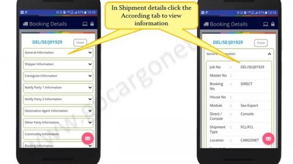 Logistics software - Cargo Net - Cargo Tracking Mobile App From I Code Technologies Pvt. Ltd.