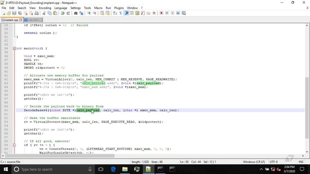 11 Payload encoding смотреть онлайн