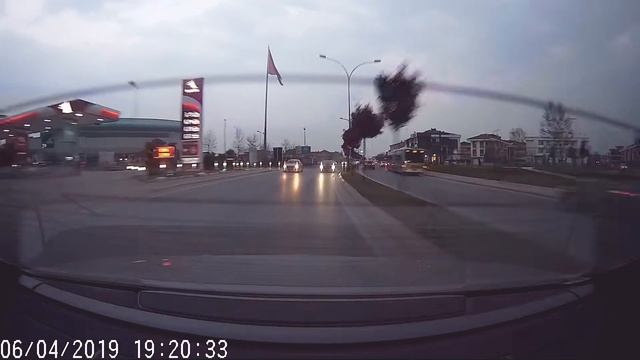 Blueskysea B1W - Rear side dash cam test video смотреть онлайн