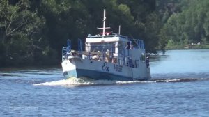 река Волхов и шлюзование на катере Бычок проект 338М