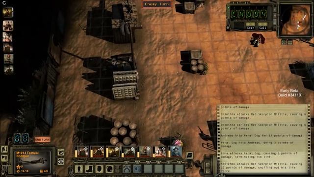 Wasteland 2 Beta - Battling the Red Skorpions смотреть онлайн