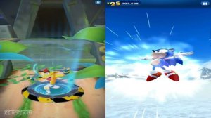 Sonic Dash vs Crash Bandicoot: On the Run Classic Sonic vs Crash All Bosses All Characters Unlocked