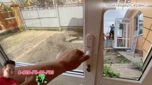 Тамбур для частного дома из металопластиковые конструкций.лучшее решение для дома.